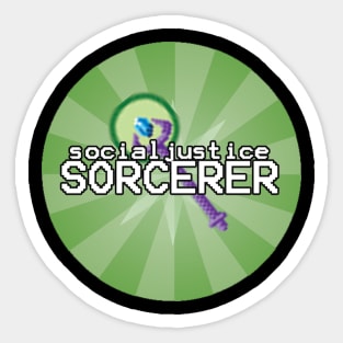 Social Justice Sorcerer Sticker